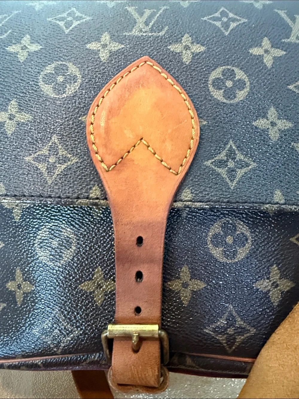 Louis Vuitton Monogram Cartouchiere Shoulder Crossbody